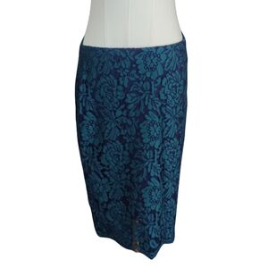 Banana Republic Blue Lace Skirt